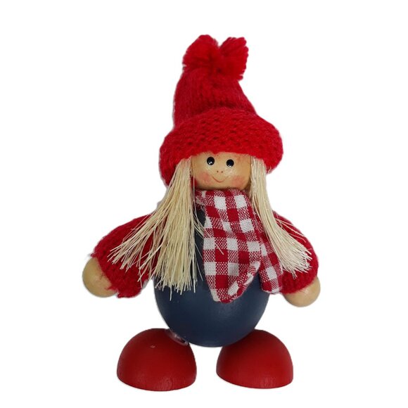 4-Tomte Figurines, Original Ljungstroms of Sweden Handmade Wooden Figures - Picture 13 of 14